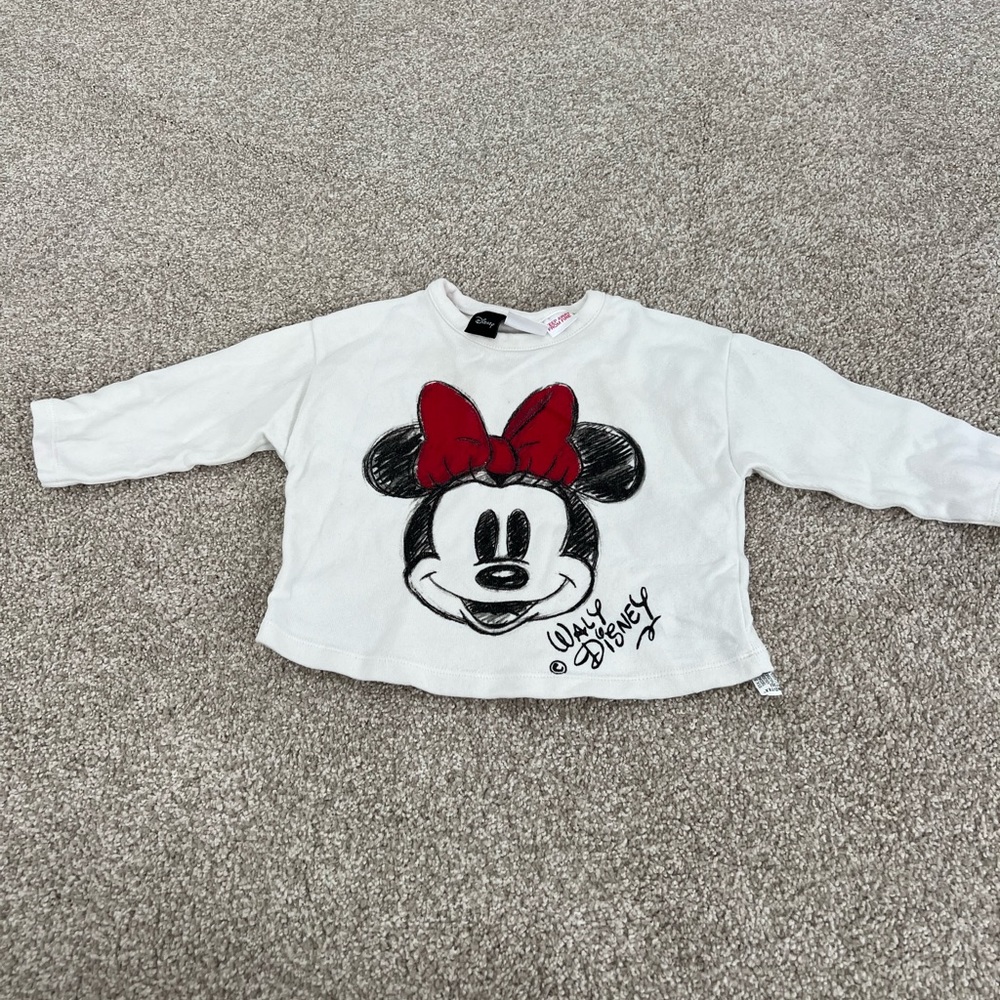 Zara Minnie Mouse shirt